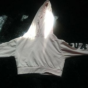 Crop top hoodie